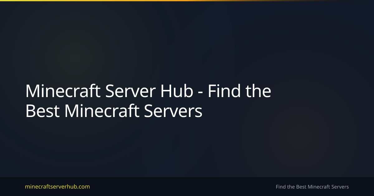 Minecraft Server Hub - Find the Best Minecraft Servers | Minecraft ...